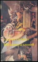 Faludy György: 100 könnyű szonett. Bp., 1995., Magyar Világ. Első kiadás. Kiadói kartonált papírkötés.