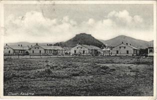 1939 Huszt, Chust, Khust; laktanya / Kasárna / military barracks (EK)