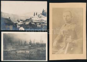 cca 1914-1916 6 db I. vh katonai fotólap a frontról / Wolrd War I. photos