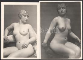 Kankovszky Ervin (1884-1945) Erotikus fotó sorozat 13 pecséttel jelzett fotó, egyik széle kissé rojt...