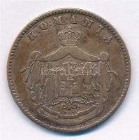 Románia 1867. 10b Cu &quot;Heaton&quot; T:3 Romania 1867. 10 Bani Cu &quot;Heaton&quot; C:F Krause KM#4.1