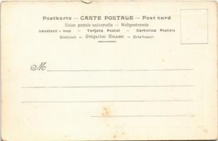 Collection Job. Calendrier 1906. / Smoking lady art postcard s: Duvocelle (EK)