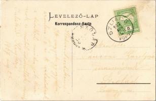 1907 Szliács, Sliac; Hungária szálloda / hotel