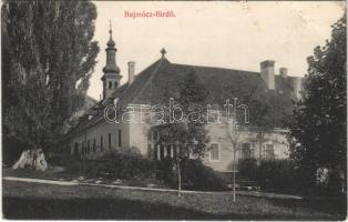 1916 Bajmócfürdő, Bojnicke kúpele; fürdő. Gubits B. kiadása / spa (EK)