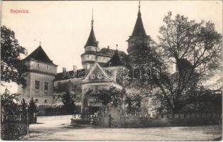 1916 Bajmóc, Bojnice; vár. Gubits B. kiadása 1740. / castle (EK)