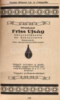 1931 Orosháza betűsoros lak- és címjegyzéke, Orosházi Útmutató II., reklámokkal, fotókkal, gerincén szakadással, 287p