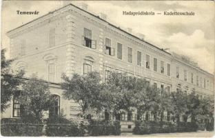 1913 Temesvár, Timisoara; Hadapródiskola / Kadettenschule / military cadet school (EK)