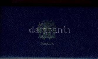 Jamaica 1977. 1c, 5c, 10c, 20c, 25c, 50c, 1$, 5$ Ag, 10$ Ag összesen 9klf db, exkluzív szettben T:PP...