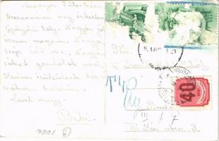 1951 Hollókő, várrom. photo