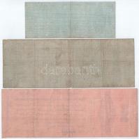 Oroszország / Szibéria és Urál / Ideiglenes Szibériai Igazgatás 1919. 25R + 100R + 250R T:III
Russi...