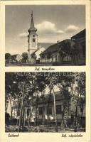 1942 Csökmő, Református templom és népiskola