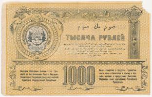 Orosz Polgárháború / Orosz Közép Ázsia / Turkesztán 1920. 1000R T:III sarokhiány
Russian Civil War ...