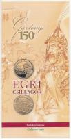 2013. 1000Ft Cu-Ni-Zn "Egri csillagok" kapszulában, az MNB színes tájékoztatójával T:PP