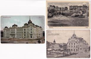 25 db RÉGI erdélyi és felvidéki város képeslap / 25 pre-1945 Transylvanian and Upper-Hungarian (Slov...