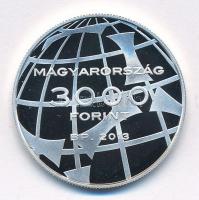 2013. 3000Ft Ag "FIFA Világbajnokság Brazília 2014" kapszulában, tanúsítvánnyal, az MNB sz...