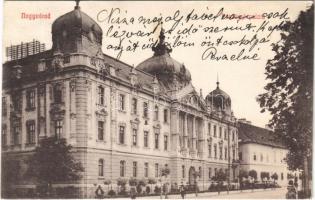 1912 Nagyvárad, Oradea; Pénzügyi palota / financial palace