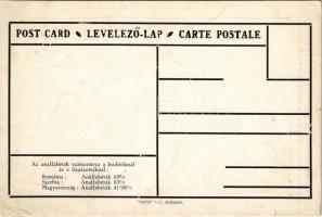 Az analfabéták számaránya a hódítóknál és a leigázottaknál: Románia, Szerbia, Magyarország. Kiadja a...