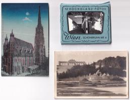 Wien, Vienna, Bécs; - 14 mostly modern postcards
