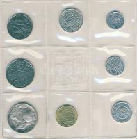 San Marino 1973. 1L, 2L, 5L, 10L, 20L, 50L, 100L, 500L Ag összesen 8klf db, szettben T:1 Díszdobozba...