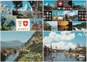 25 db MODERN svájci képeslap / 25 modern Swiss postcards