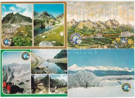 36 db MODERN Magas Tátra képeslap / 36 modern Vysoké Tatry postcards (High Tatras)