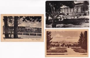 34 db MODERN magyar város képeslap az 1950-es és 60-as évekből / 34 modern Hungarian town-view postcards from the 50s and 60s