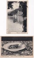 10 db RÉGI magyar város képeslap vegyes minőségben / 10 pre-1945 Hungarian town-view postcards in mi...
