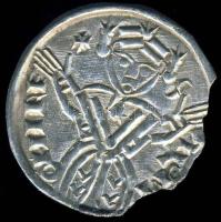 Salamon 1063-74. Denár Ag ÉH.8 T:2 peremkitöréssel