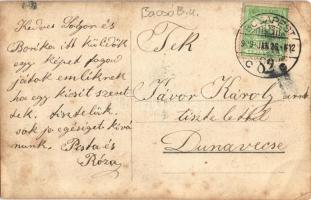 1909 Budapest VIII. Kovács István bor, pálinka és sörcsarnoka. Bacsó Béla utca (?), photo (EB)