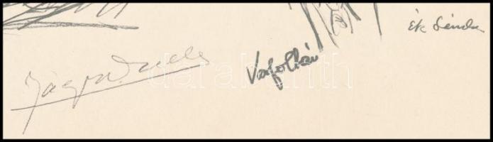 4 db grafika: Szigeti Lili, 2 nyomat, egy jelzés nélküli pasztell