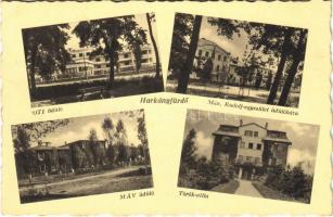 1939 Harkányfürdő, OTI, MÁV és MÁV Rudolf Egyesület üdülőháza, Török villa (EK)