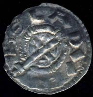 Béla herceg 1064-74. Denár Ag ÉH.6 T:2- peremkitörés