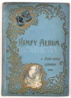 Himfy-Album. A Pesti Napló 1900. évi karácsonyi ajándéka előfizetőinek. Bp., 1900, Pesti Napló. Egészoldalas és szövegközti fekete-fehér képekkel illusztrálva. Kiadói aranyozott, illusztrált egészvászon kötés, Gottermayer-kötés, kopott borítóval, javított gerinccel és kötéssel, hiányzó-pótolt szennylapokkal, részben hiányos, restaurált lapokkal (a címlap,címlapot követő lap, XXIX/XXX, és az utolsó lap), a lapok foltosak, megviselt állapotban.