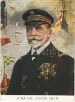 Marine-Kommandant Admiral Anton Haus (K.u.K. Kriegsmarine, commander of the Austro-Hungarian Navy, Grand Admiral) (vágott / cut)