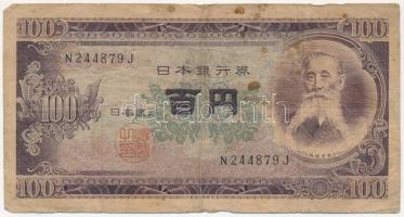 Japán 1950-1958. 100Y T:III-  Japan 1950-1958. 100 Yen C:VG Krause P#90