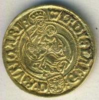 II.Ulászló 1490-1516. Aranyforint Au 3,53g ÉH.616-618 között egyszarvú fej?! T:2-