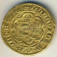 I.Lajos 1342-1382. Aranyforint Au 3,57g ÉH.407 (P-7 liliom) T:2-/3+ ü