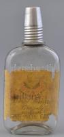 Braun Testvérek Rt. Mária Terézia Brandys üveg, fémkupicás kupakkal, sérült címkével, m: 15 cm
