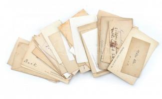 cca 1890-1930 Vegyes kb. 40 db régi névjegykártya.