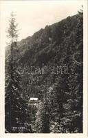 1936 Tátra, Magas-Tátra, Vysoké Tatry; Hotel Kamzík / Zerge szálló, menedékház / chalet, tourist house, hotel