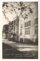 1928 Tátraszéplak, Tatranska Polianka, Westerheim (Magas-Tátra, Vysoké Tatry); nyaraló / villa