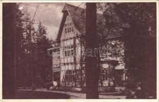 1931 Alsótátrafüred, Unter-Schmecks, Dolny Smokovec (Tátra, Magas-Tátra, Vysoké Tatry); Villa Lisieux / nyaraló / villa (EB)