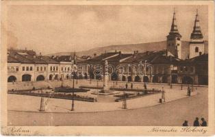 Zsolna, Zilina; Námestie Slobody / tér, üzletek / square, shops (r)