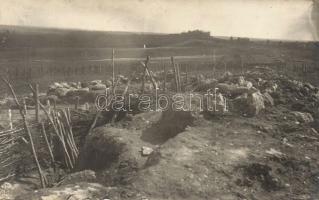 Second defence line at Novo Alexinec military WWI
