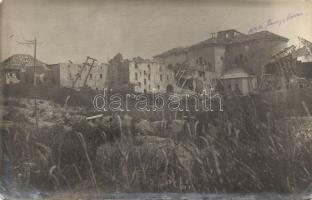 Ruins of Asiago military WWI