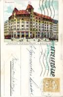 Budapest Krayer festékudvar litho