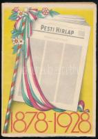 1928 A Pesti Hírlap emlékkönyve - Ötven esztendő,142p