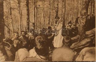 Ceremcha preach on the mountain