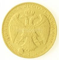 Jugoszlávia 1932. Dukát Au "I. Sándor" kukoricaszár ellenjegy (3,49g/0.986) T:1- fo.
Yugo...