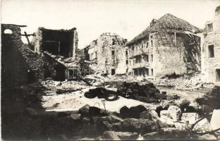Ruins of Asiago WWI military